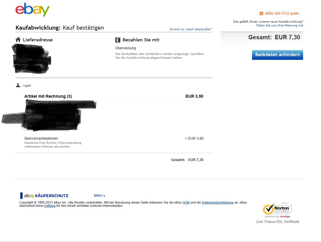 Ebay Rechnung Anfordern